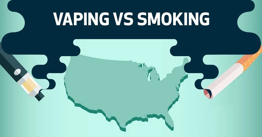 difference between smoke and vapor